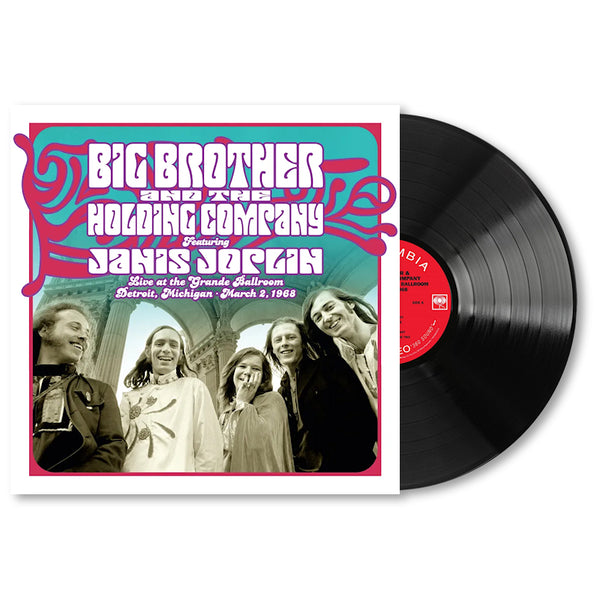 Big Brother & The Holding Company Featuring Janis Joplin - Live At The Grande Ballroom, Detroit, Michigan, March 2, 1968 (LP)