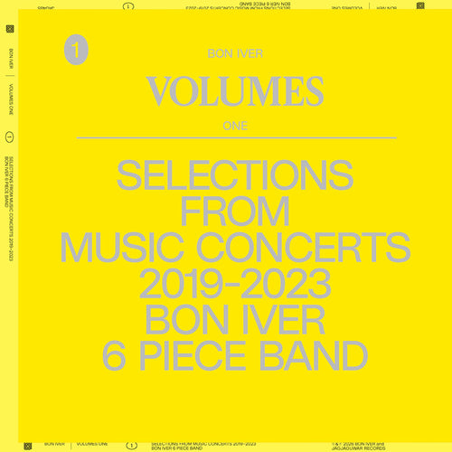 Bon Iver - Volumes one: selections from music concerts 2019-2023 (LP)