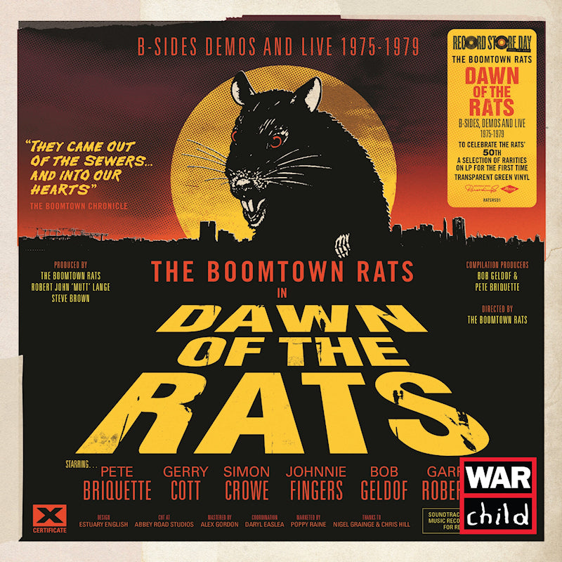 Boomtown Rats, The - Dawn Of The Rats: B-Sides, Demos And Live 1975-1979 (LP)