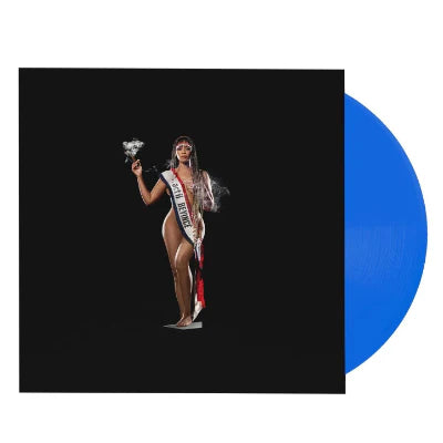 Beyoncé – Cowboy Carter  Coloured vinyl blue  2LP   "Cowboy Hat "
