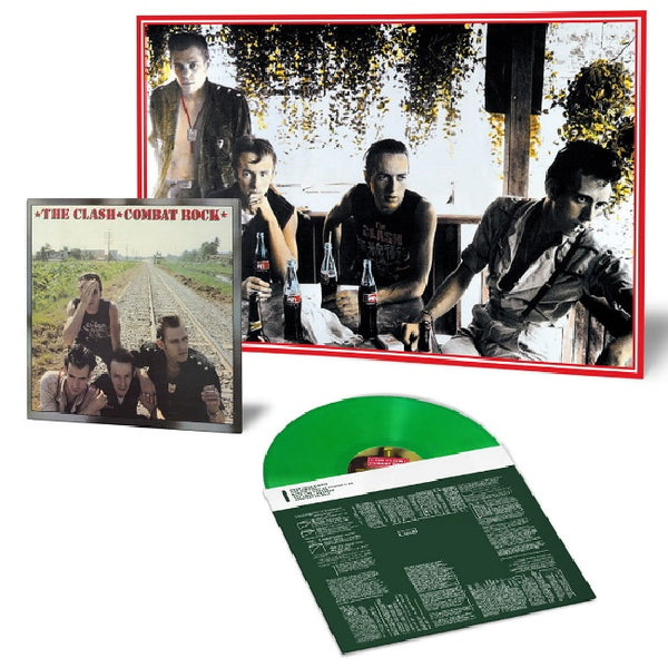The Clash - Combat rock - Green Vinyl (LP)