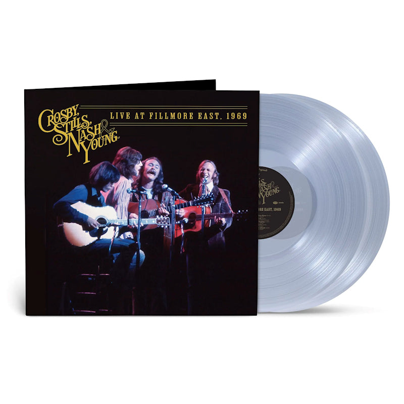 Crosby, Stills, Nash & Young - Live at fillmore east, 1969  Clear Vinyl (LP)