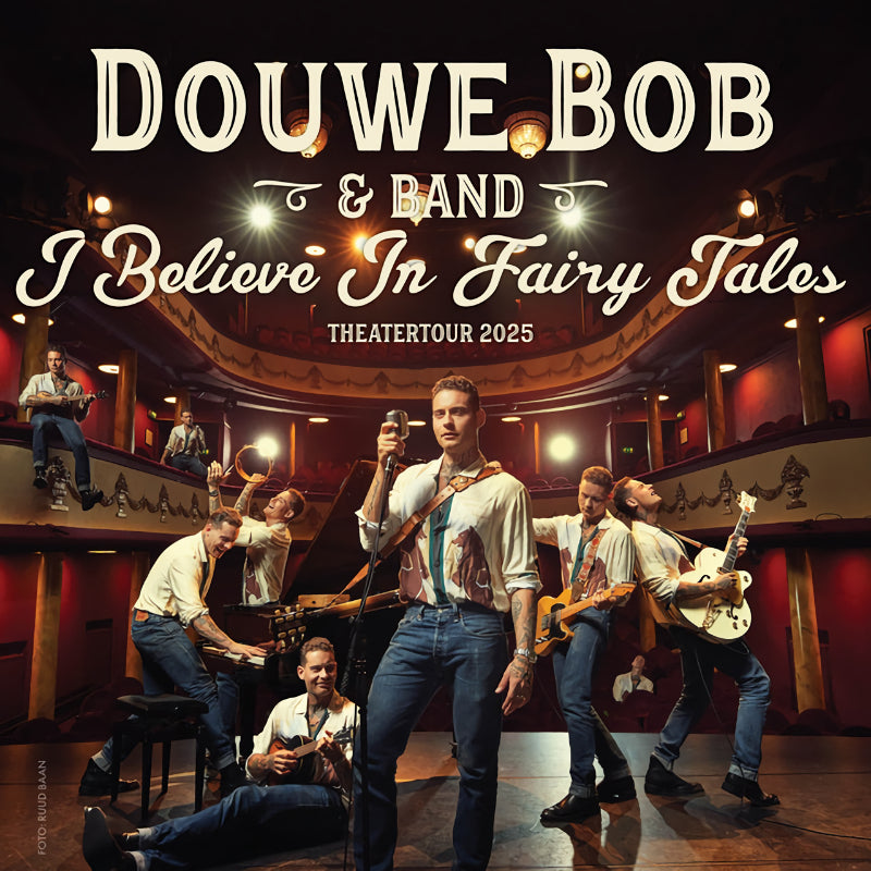 Douwe Bob & Band - I believe in fairy tales (live at goudse schouwburg) (LP)