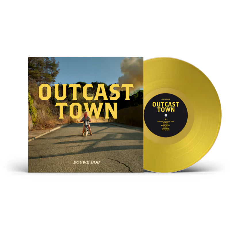 Douwe Bob - Outcast town - Yellow Vinyl (LP)
