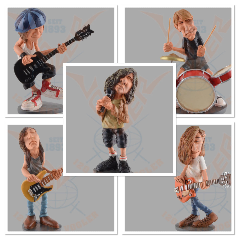 Pearl Jam (Compleet) (5 Figurines) - Vogler Comical Figurine (Pre-Order) (Merchandise)