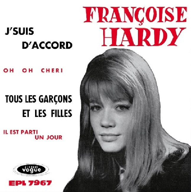 Françoise Hardy - J'suis d'accord / Tous les garçons et les filles d (7-inch single)