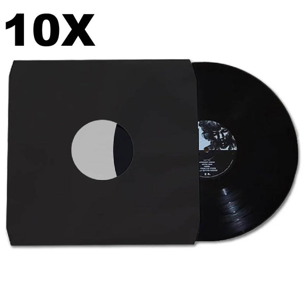 10x Binnenhoes met antistatische voering - Zwart (accessoires)