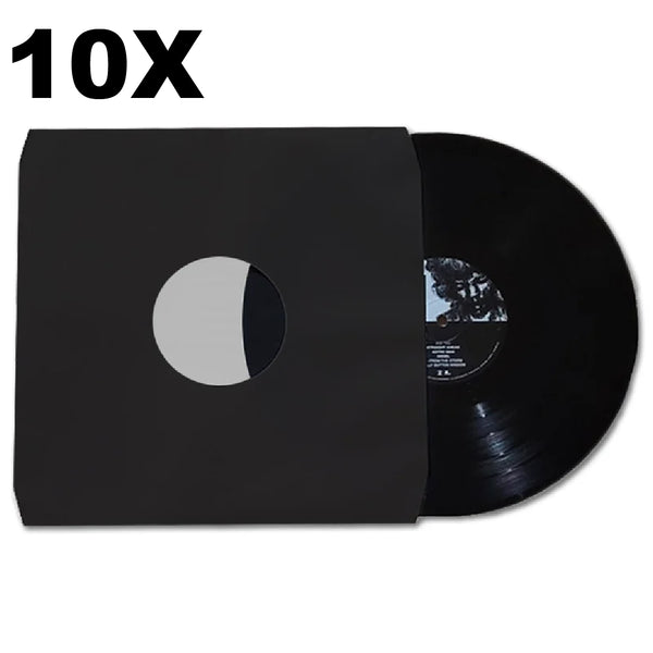 10x Binnenhoes met antistatische voering - Zwart (accessoires)