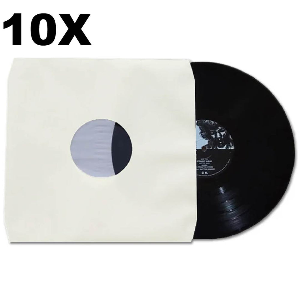 10x Binnenhoes met antistatische voering - Wit (accessoires)