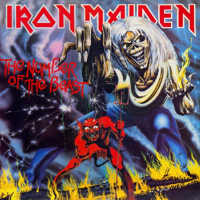 IRON MAIDEN - THE NUMBER OF THE BEAST (LP)