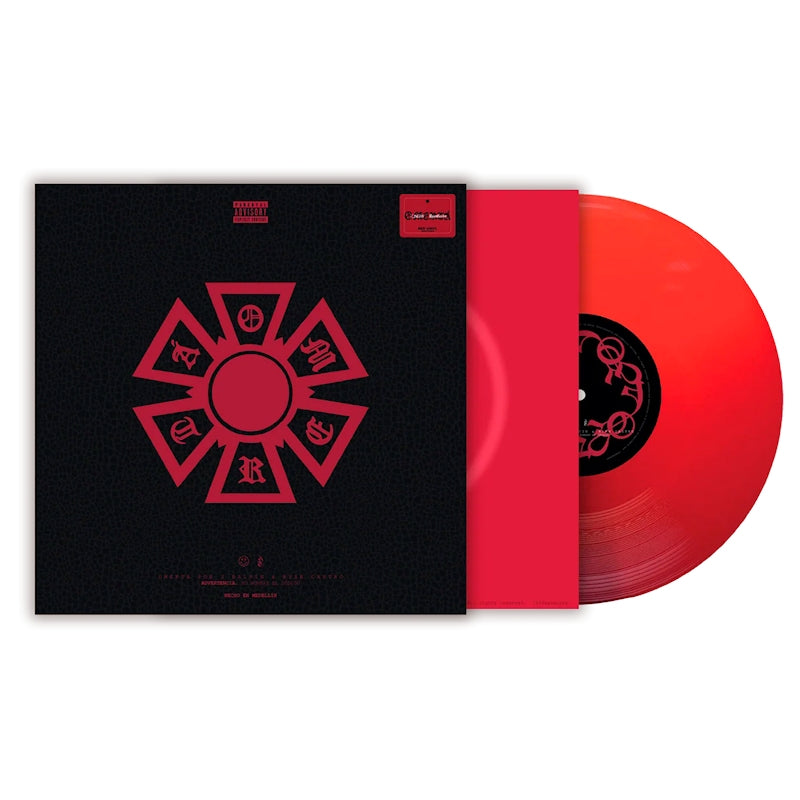 Ryan Castro J Balvin - Omerta - Red Vinyl (LP)