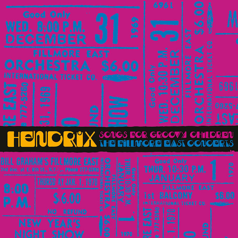 Jimi Hendrix - Songs For Groovy Children (The Fillmore East Concerts Highlights)  (LP)