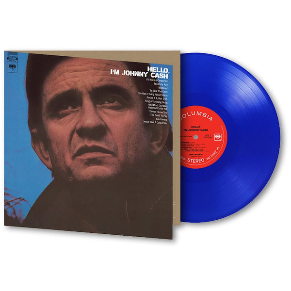 Johnny Cash - Hello, i'm johnny cash Blue Vinyl (LP)