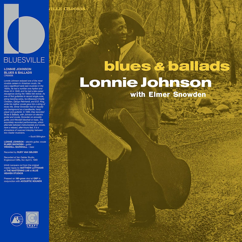 Lonnie Johnson With Elmer Snowden - Blues & Ballads (LP)
