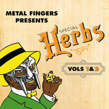 Load image into Gallery viewer, Mf Doom - Metal fingers presents: special herbs vol 1&amp;2 (yellow) (LP)
