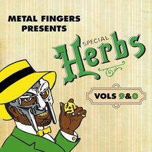 Afbeelding in Gallery-weergave laden, Mf Doom - Metal fingers presents: special herbs vol 9&amp;0 (green) (LP)
