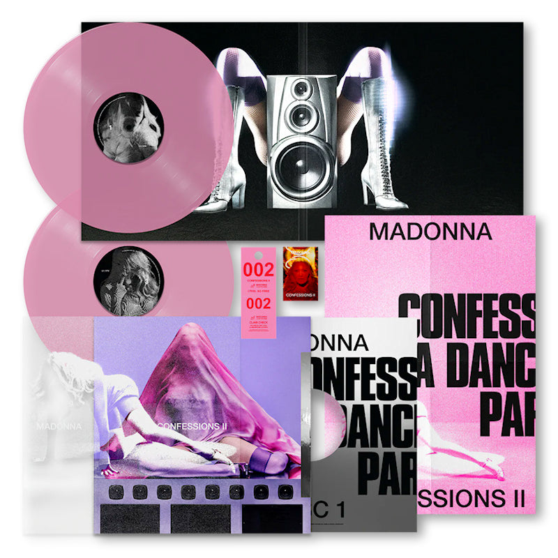 Madonna - Confessions ii - Transparent Pink Vinyl (LP)