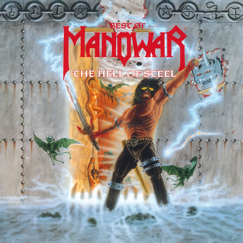 Manowar - The hell of steel: best of manowar (LP)