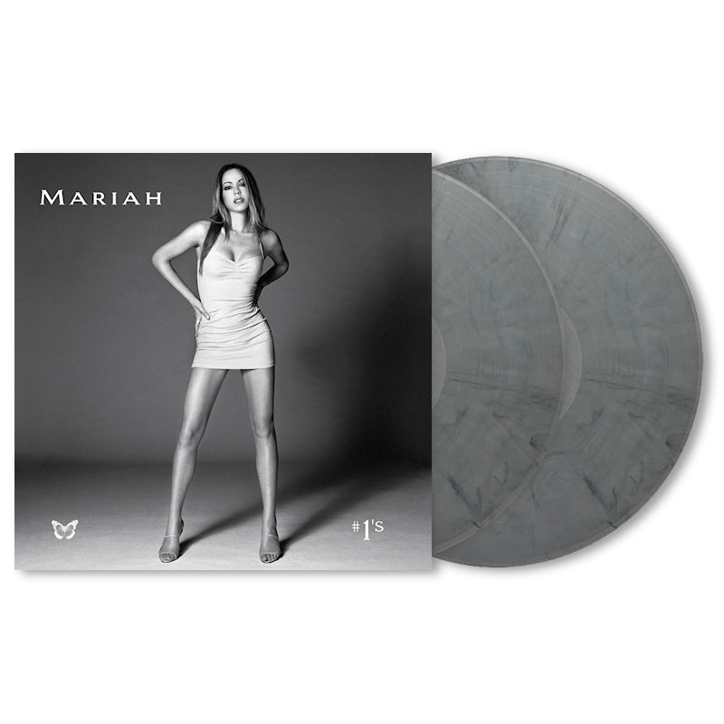 Mariah Carey - #1's (Metallic Silver With Black Swirl LP)