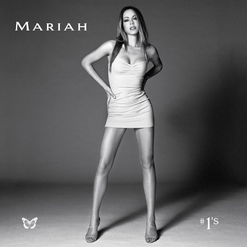 Mariah Carey - #1's (Metallic Silver With Black Swirl LP)