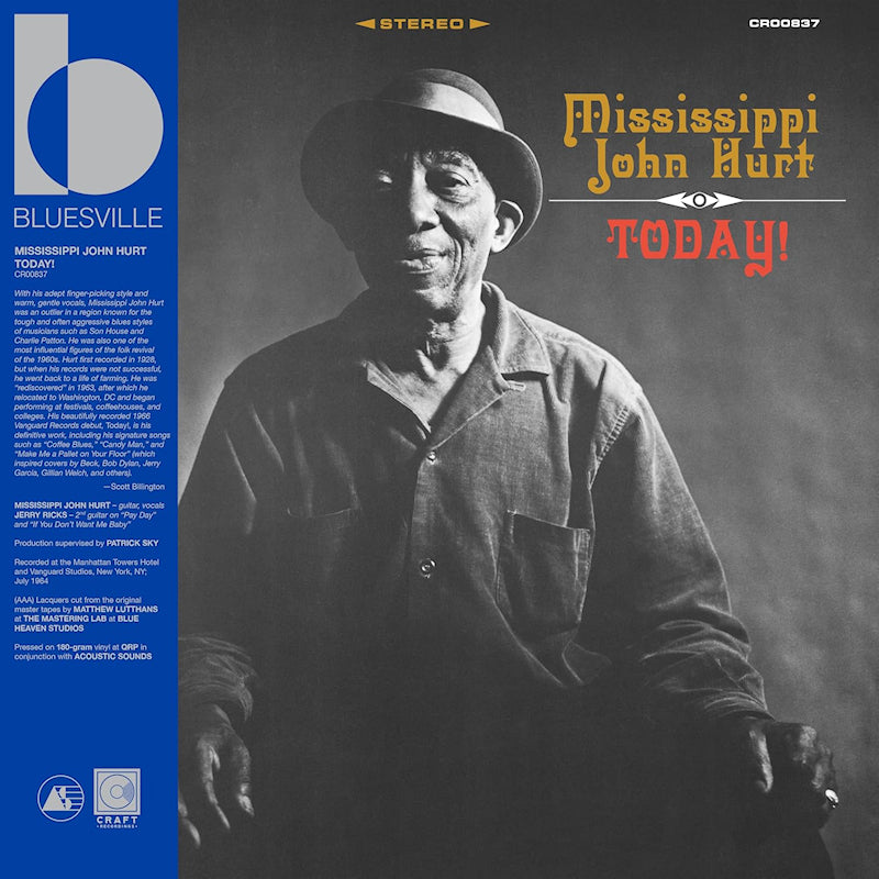 Mississippi John Hurt - Today! (LP)