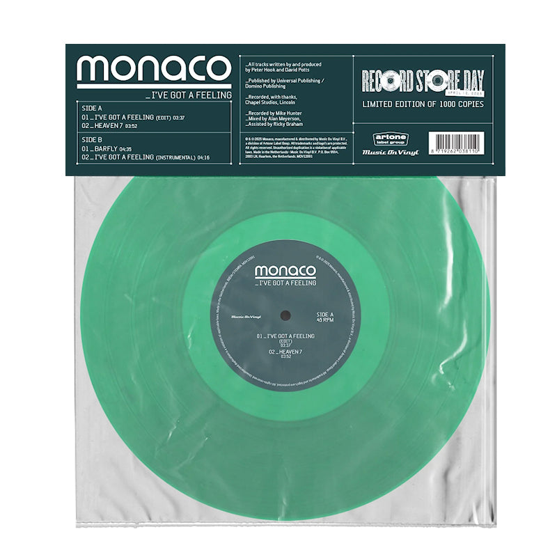 Monaco - I've Got A Feeling (12-inch maxi-single)