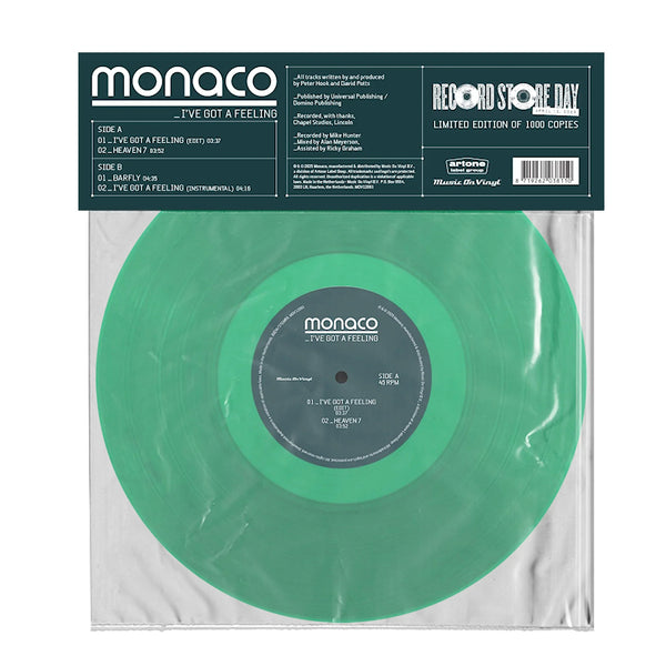 Monaco - I've Got A Feeling (12-inch maxi-single)