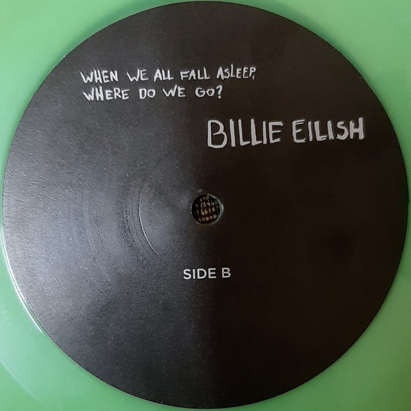Billie Eilish - When We All Fall Asleep, Where Do We Go? Target Exclusive (Glow in the dark vinyl LP)