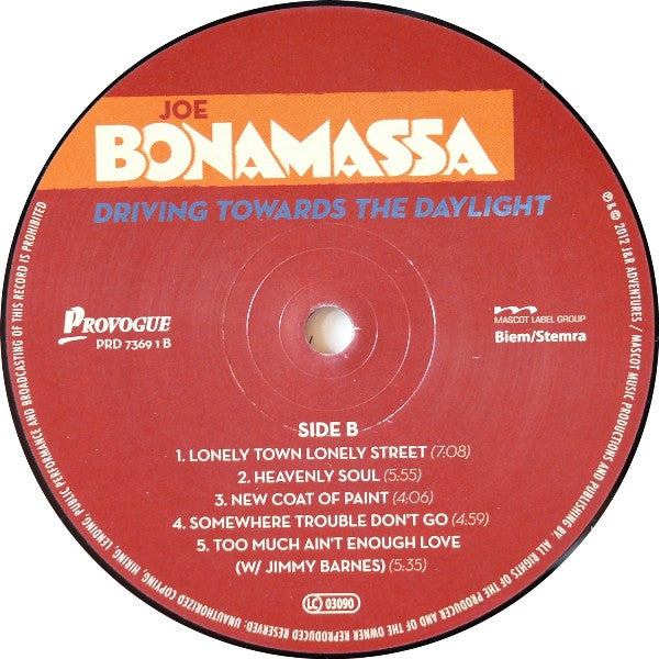 Joe Bonamassa - Driving Towards The Daylight (LP)