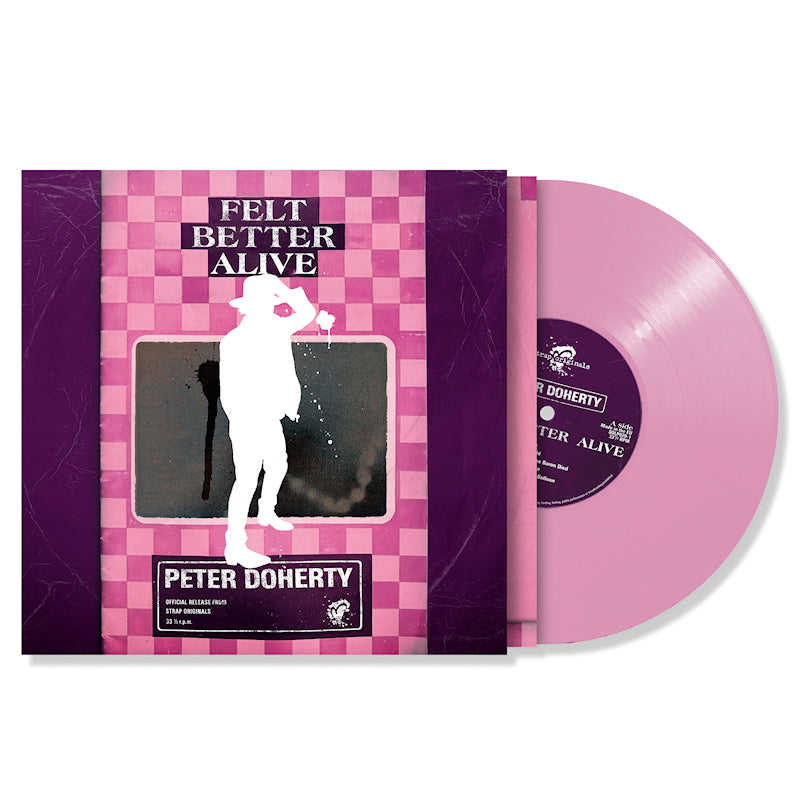 Peter Doherty - Felt better alive - Exclusive Light Rose Vinyl (LP)