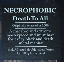 Afbeelding in Gallery-weergave laden, Necrophobic - Death To All (LP)
