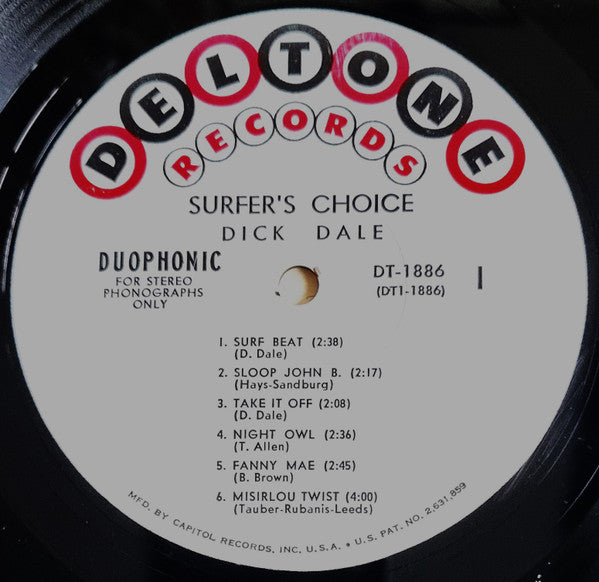 Dick Dale & His Del-Tones - Surfer's Choice (LP)