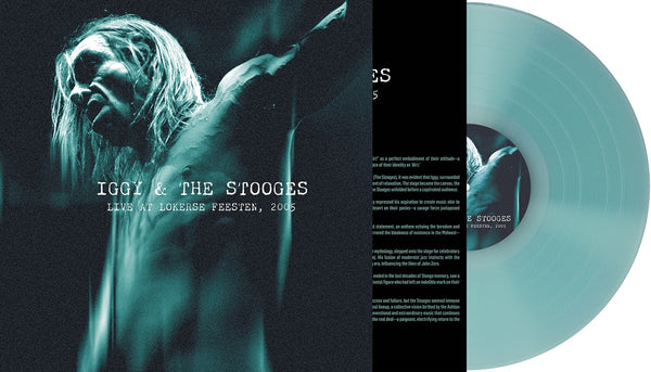 Iggy & The Stooges – Live At Lokerse Feesten, 2005 RSD 2024, Translucent Blue Vinyl