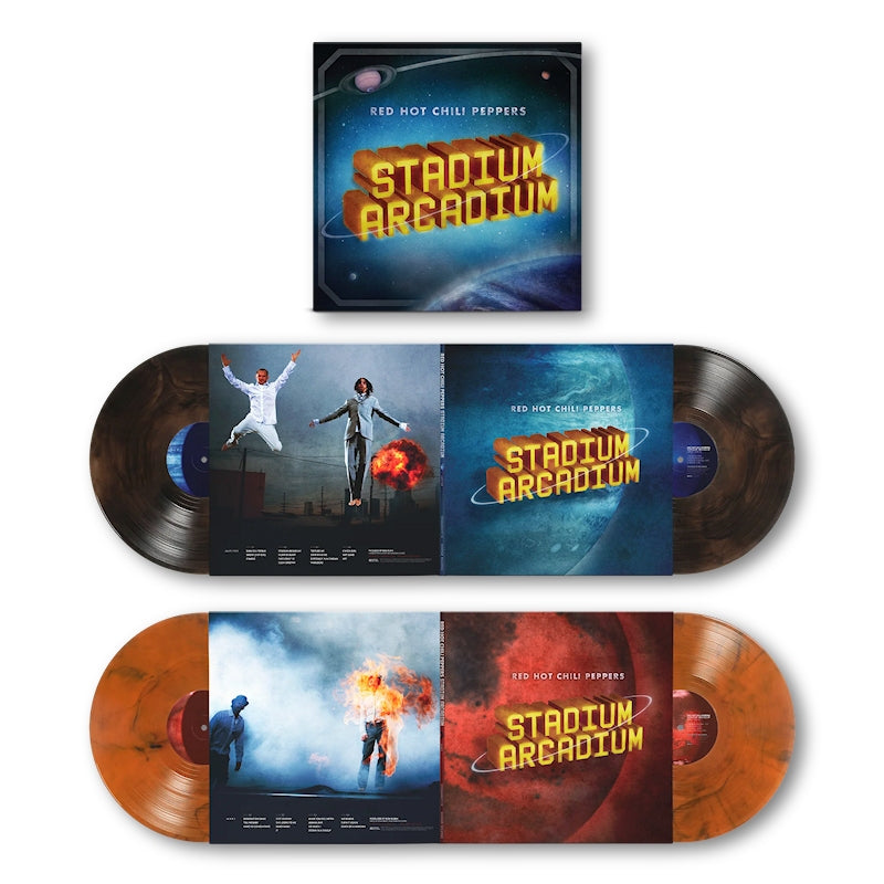 Red Hot Chili Peppers - Stadium arcadium Orange & Brown Coloured 4lp (12-inch maxi-single)