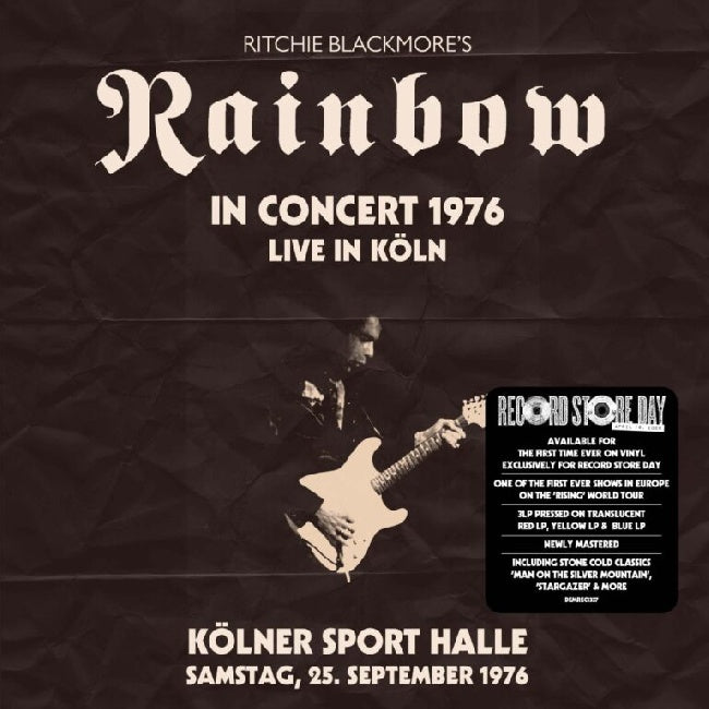 Ritchie Blackmore's Rainbow - Live from KÓln 1976 (LP)