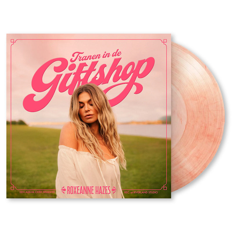 Roxeanne Hazes - Tranen in de giftshop - Peach Marble Vinyl (LP)