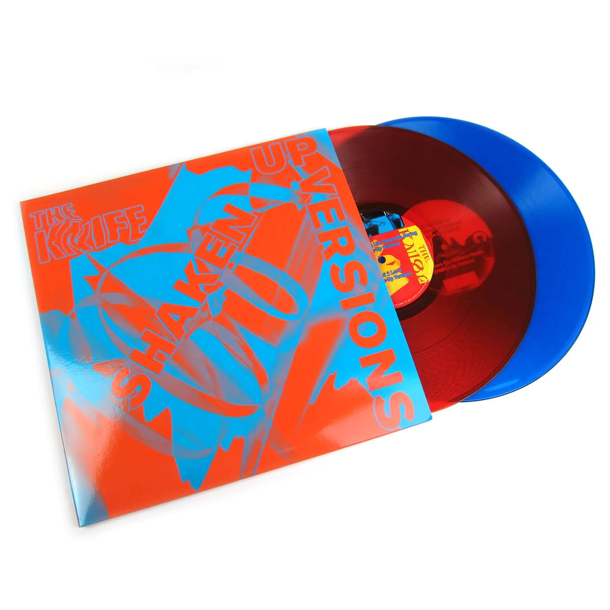 The Knife – Shaken-Up Versions  RED & BLUE VINYL, 2LP+CD, INCLUDES POSTER