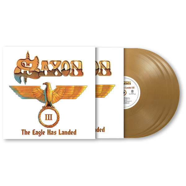 Saxon - The eagle has landed iii - Gold Vinyl (LP)