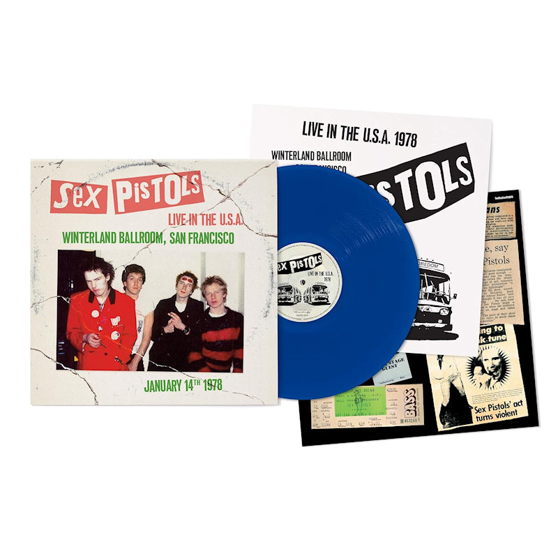 Sex Pistols - Live In The U.S.A. (Winterland Ballroom, San Francisco) (January 14th 1978) (LP)