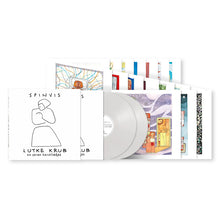 Afbeelding in Gallery-weergave laden, Spinvis - Lutke krub en zeven kerstliedjes  DELUXE - WIT VINYL + ART PRINTS (LP)
