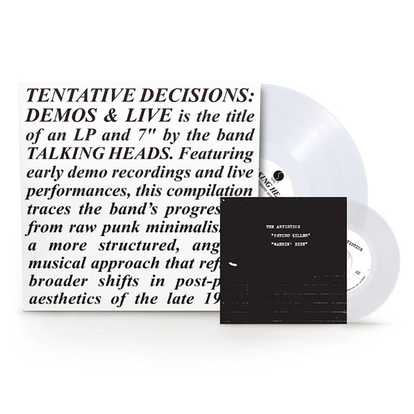 Talking Heads - Tentative decisions: 1974-1976 - RSD Black Friday (LP)