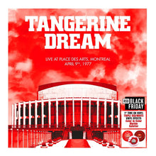 Afbeelding in Gallery-weergave laden, Tangerine Dream - Place des arts, montreal - april 9th, 1977 - RSD Black Friday (LP)
