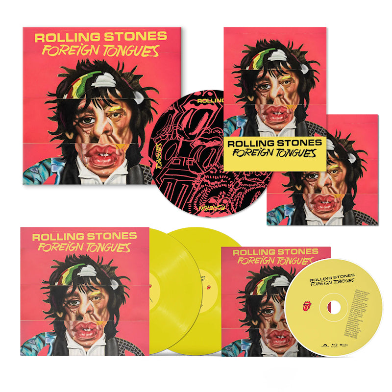 The Rolling Stones - Foreign tongues - Deluxe edition, Yellow Vinyl (LP)