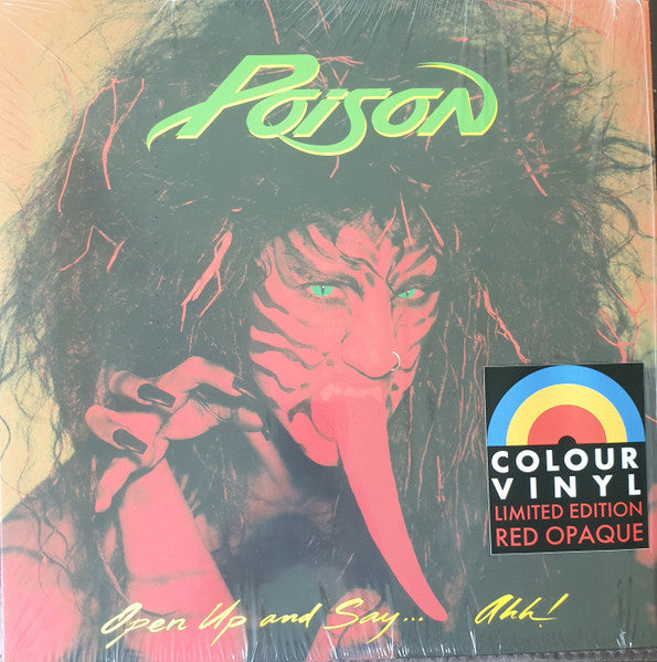 Poison  - Open Up and Say...Ahh! Red Vinyl (LP)