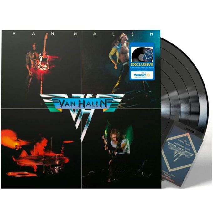 Van Halen – Van Halen  WALMART EXCLUSIVE WITH COLLECTIBLE BACKSTAGE PASS REPLICA