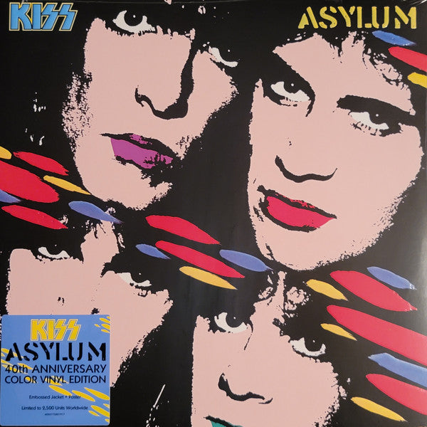 KISS - ASYLUM - KISS ONLINE EXCLUSIVE - 40TH ANNIVERSARY SPLATTER VINYL (LP)