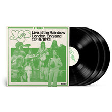 Load image into Gallery viewer, Yes - Live At The Rainbow, London, England 12-16-1972 (LP)
