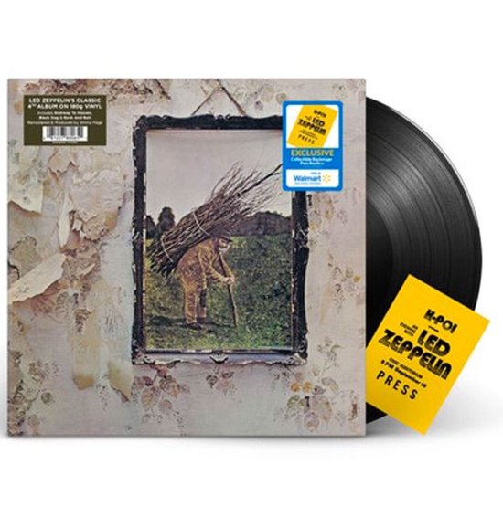 Led Zeppelin – Led Zeppelin IV  WALMART EXCLUSIVE WITH COLLECTIBLE BACKSTAGE PASS REPLICA