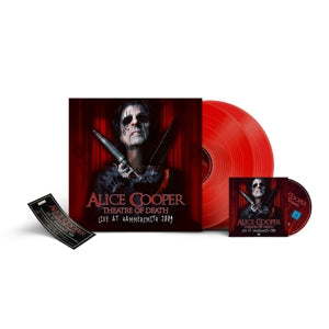 ALICE COOPER - THEATRE OF DEATH - LIVE AT HAMMERSMITH 2009   3LP, Red Vinyl