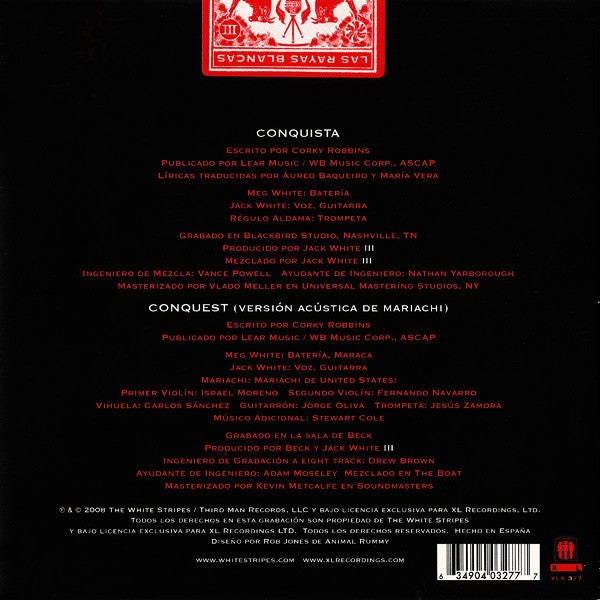 White Stripes, The - Conquista (7-inch single)